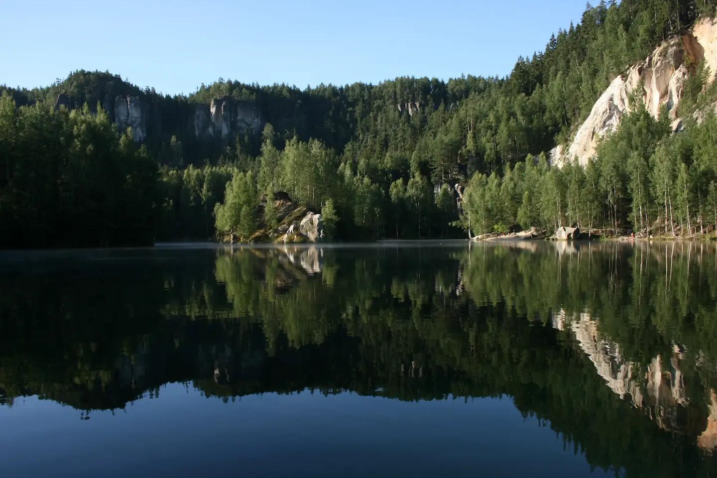 Adršpach Lake Pískovna