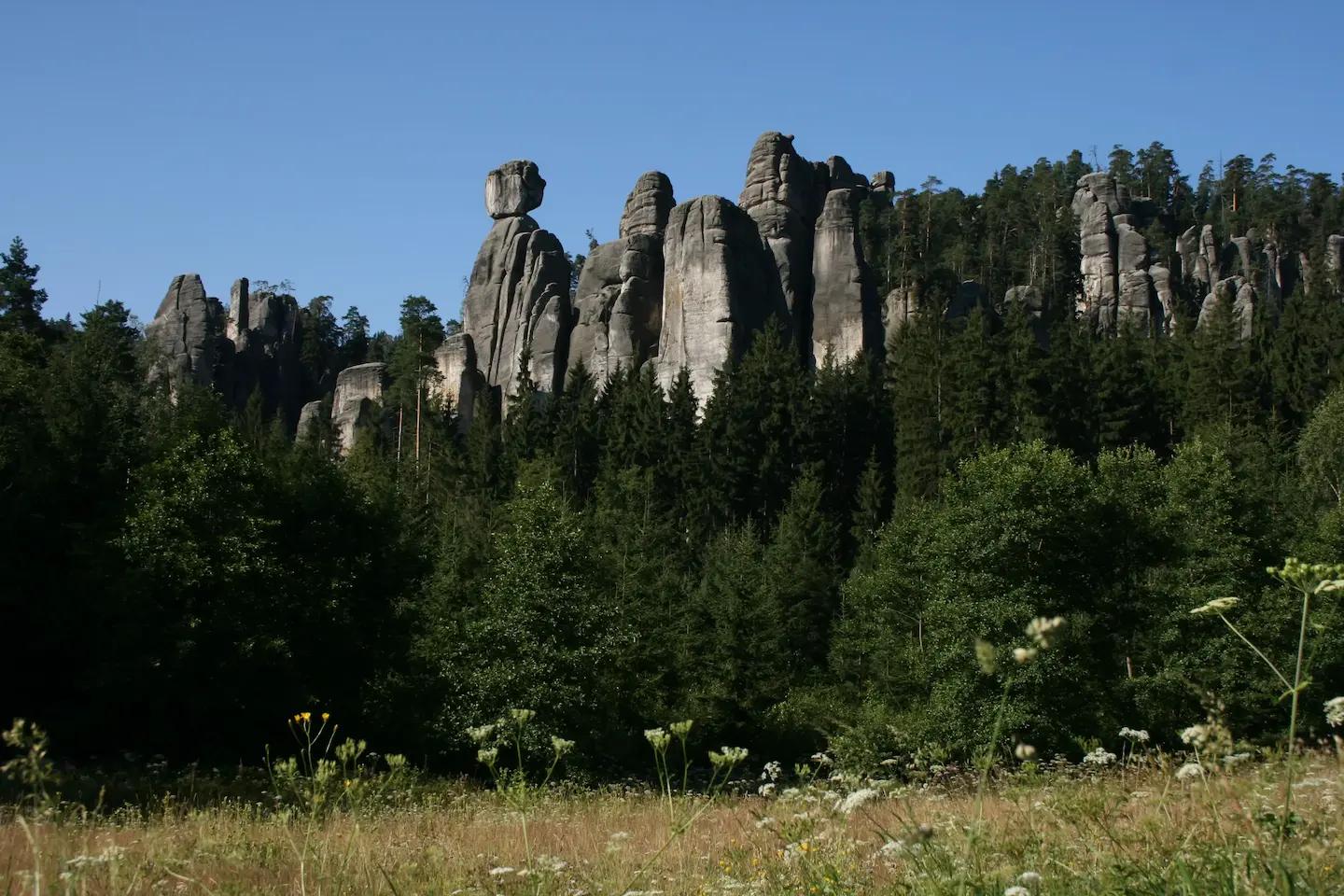 Mayor and Mayoress, Adršpach Rocks